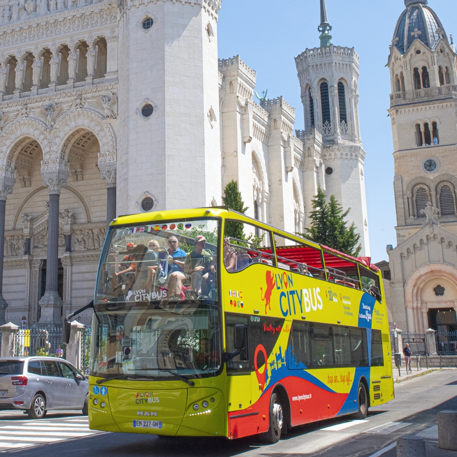 Circuit Ligne Verte Hop On Hop Off Lyon Lyon City Bus